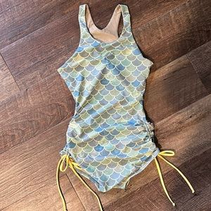 Girl on Fire swimsuit in mermaid